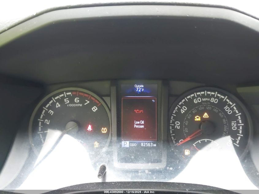 2020 Toyota Tacoma Sr VIN: 5TFAX5GN6LX186380 Lot: 43892880