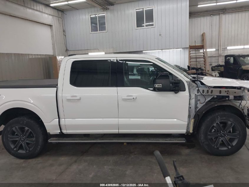 2023 Ford F-150 Lariat VIN: 1FTFW1E82PFD02961 Lot: 43892885