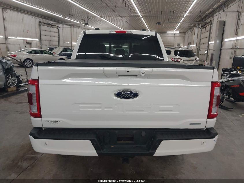 2023 Ford F-150 Lariat VIN: 1FTFW1E82PFD02961 Lot: 43892885