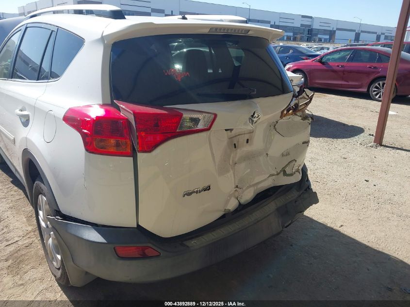 2014 Toyota Rav4 Le VIN: JTMZFREVXEJ021566 Lot: 43892889