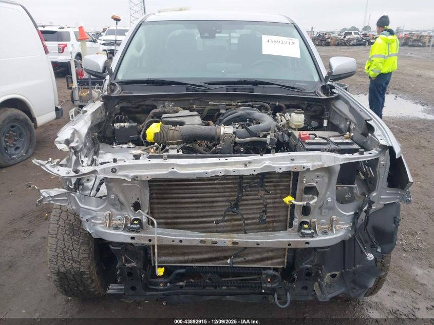 2020 Toyota Tacoma Sr V6 VIN: 5TFCZ5AN9LX237382 Lot: 43892915