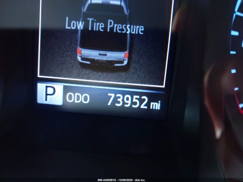 2020 Toyota Tacoma Sr V6 VIN: 5TFCZ5AN9LX237382 Lot: 43892915