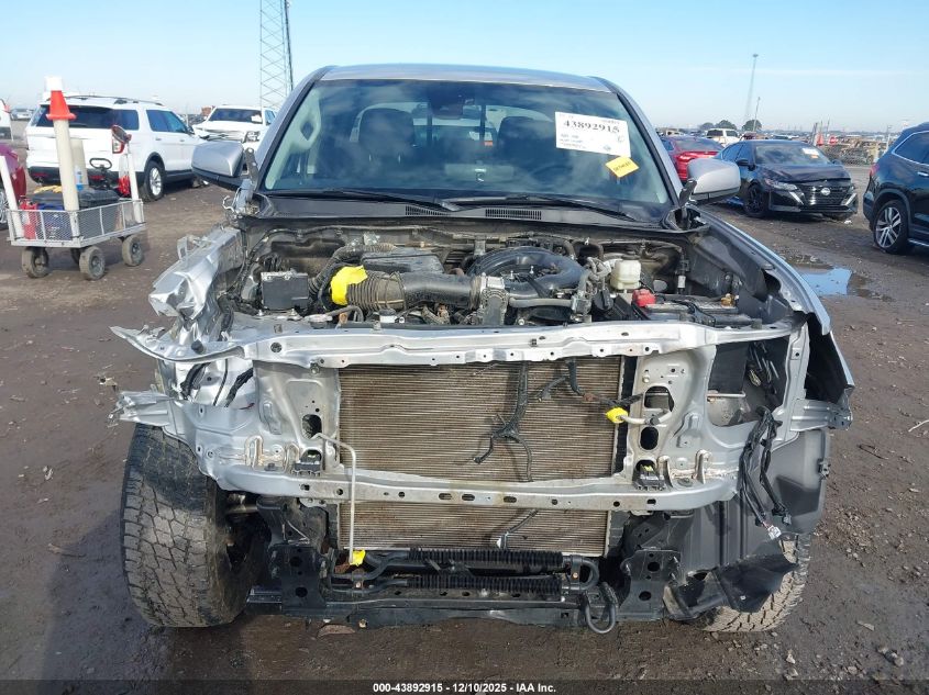 2020 Toyota Tacoma Sr V6 VIN: 5TFCZ5AN9LX237382 Lot: 43892915