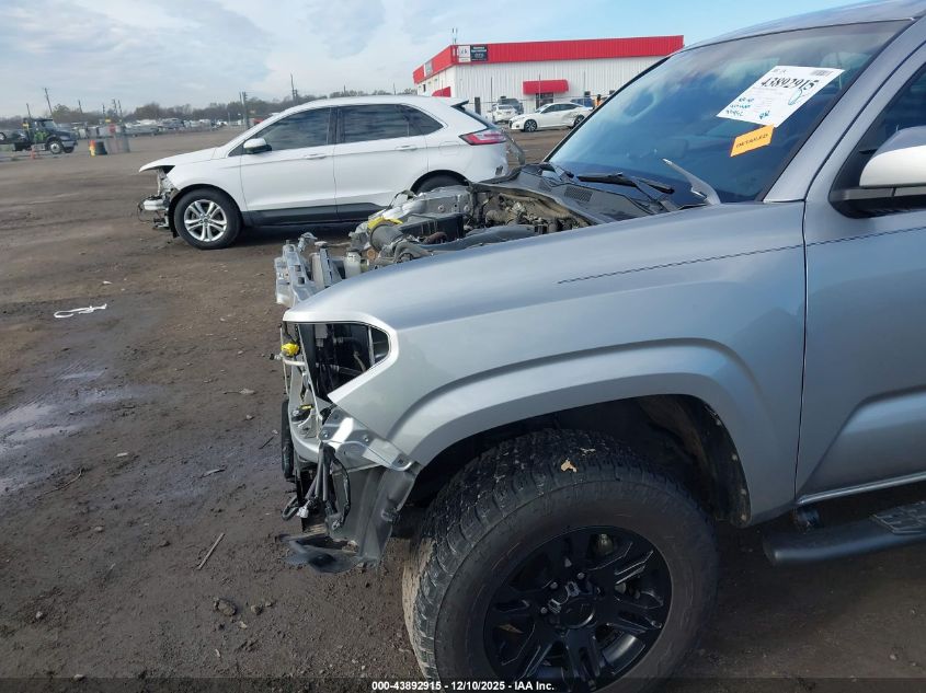 2020 Toyota Tacoma Sr V6 VIN: 5TFCZ5AN9LX237382 Lot: 43892915