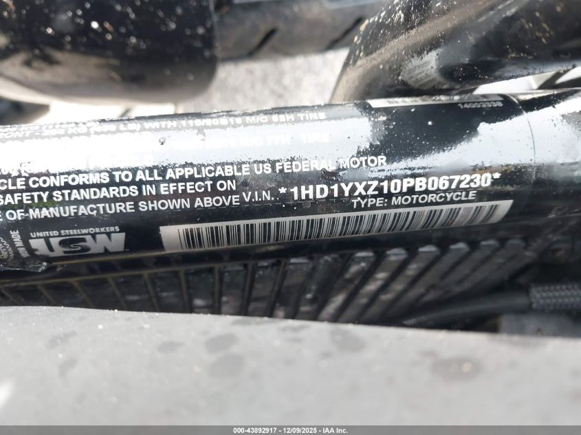 2023 Harley-Davidson Fxlrst VIN: 1HD1YXZ10PB067230 Lot: 43892917