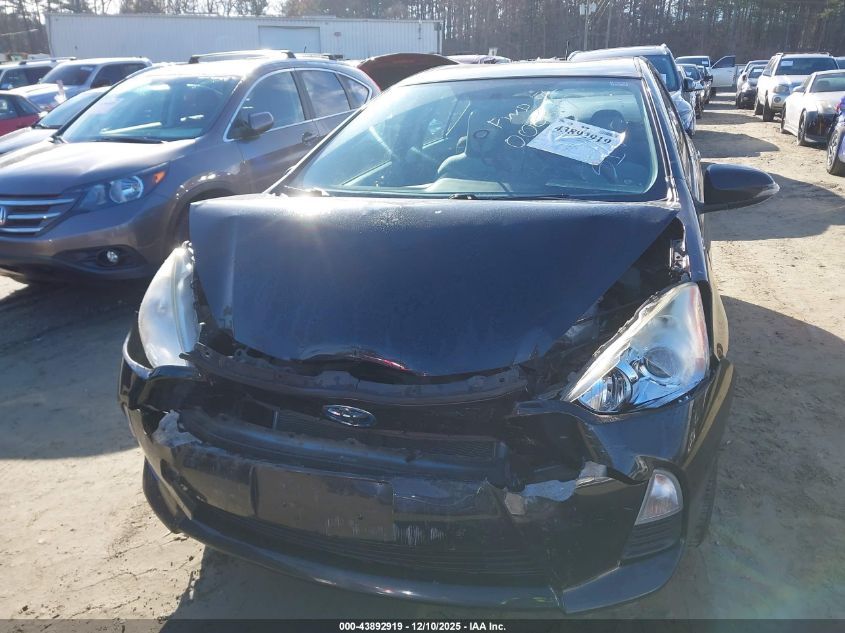 2012 Toyota Prius C One VIN: JTDKDTB39C1000681 Lot: 43892919