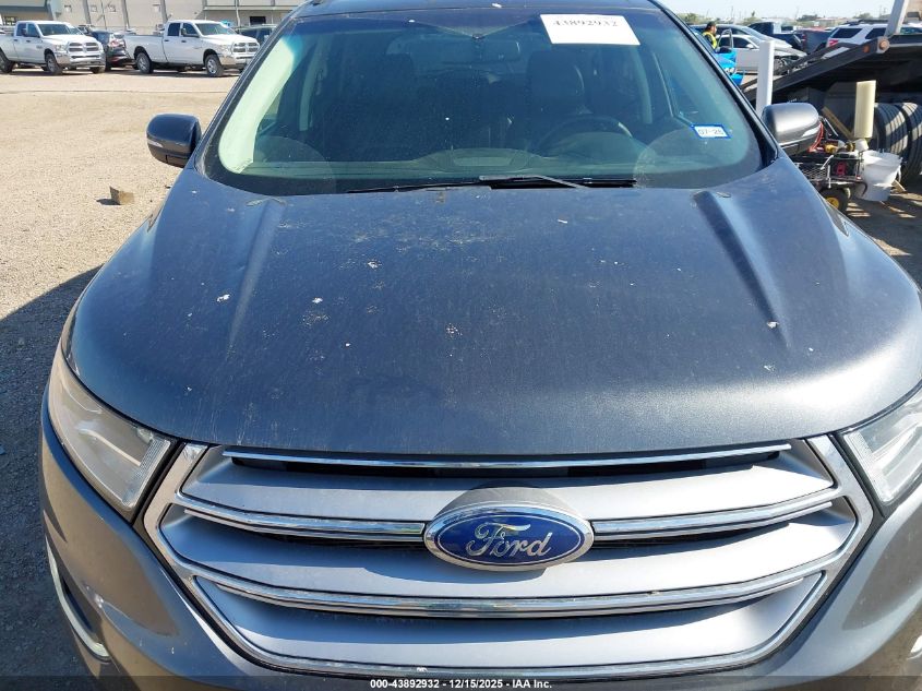 2018 Ford Edge Sel VIN: 2FMPK3J88JBB30750 Lot: 43892932