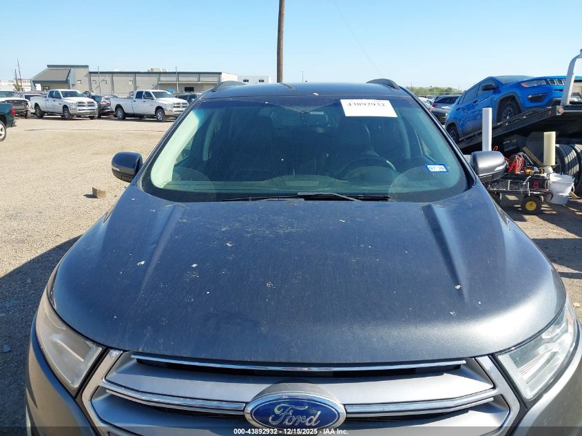 2018 Ford Edge Sel VIN: 2FMPK3J88JBB30750 Lot: 43892932