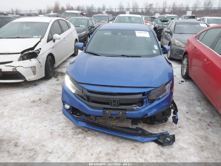 2019 Honda Civic Sport VIN: 19XFC2F85KE038344 Lot: 43892938