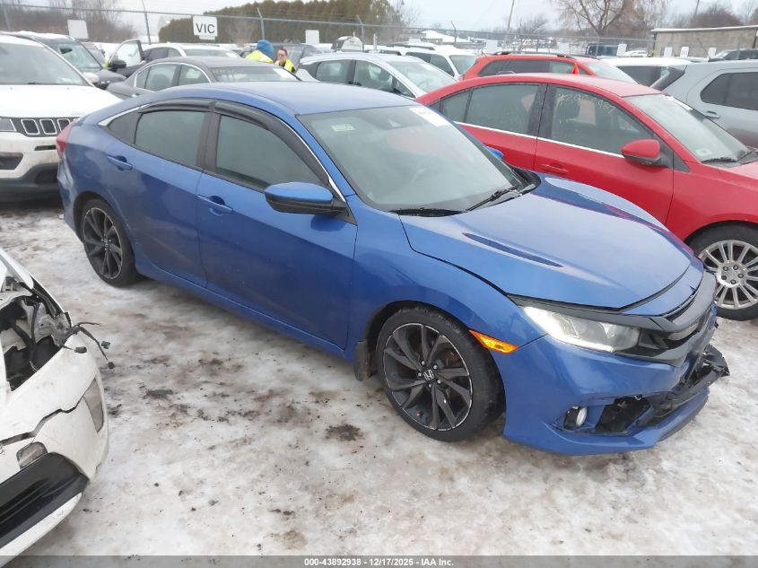 2019 Honda Civic Sport VIN: 19XFC2F85KE038344 Lot: 43892938