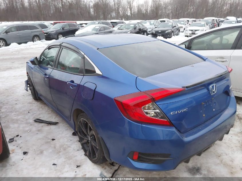 2019 Honda Civic Sport VIN: 19XFC2F85KE038344 Lot: 43892938