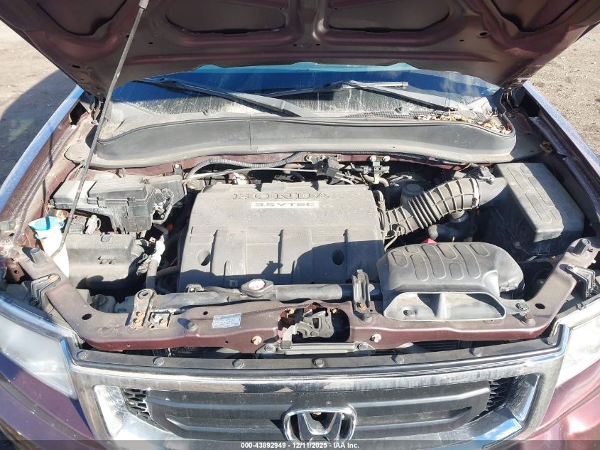 2009 Honda Ridgeline Rt VIN: 2HJYK162X9H502885 Lot: 43892949