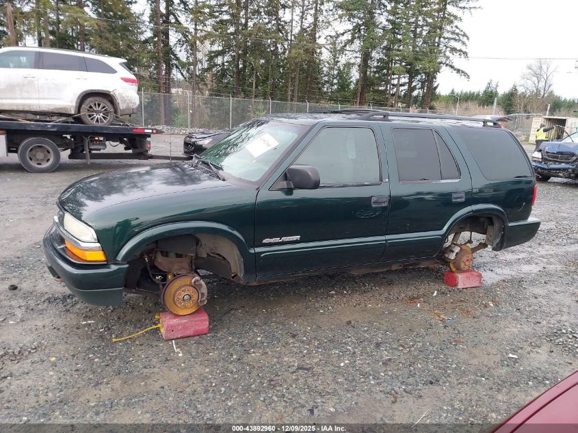 2003 Chevrolet Blazer Ls VIN: 1GNDT13X53K146529 Lot: 43892960