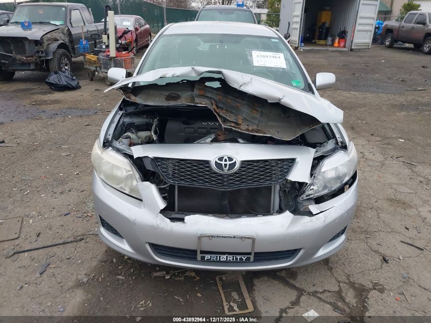 2009 Toyota Corolla Le VIN: 2T1BU40E39C136254 Lot: 43892964