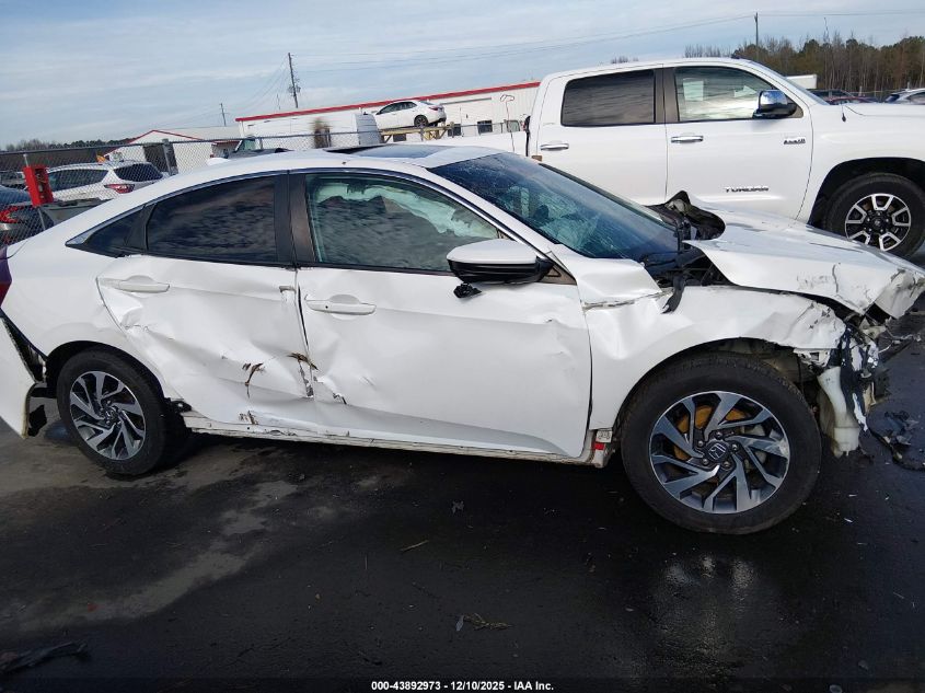 2018 Honda Civic Ex VIN: 2HGFC2F71JH542109 Lot: 43892973