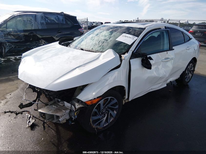 2018 Honda Civic Ex VIN: 2HGFC2F71JH542109 Lot: 43892973