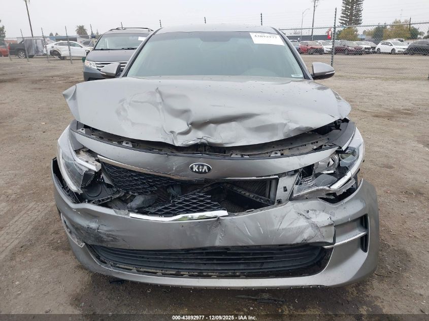 2017 Kia Optima Lx VIN: 5XXGT4L30HG128381 Lot: 43892977