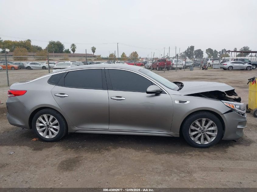 2017 Kia Optima Lx VIN: 5XXGT4L30HG128381 Lot: 43892977