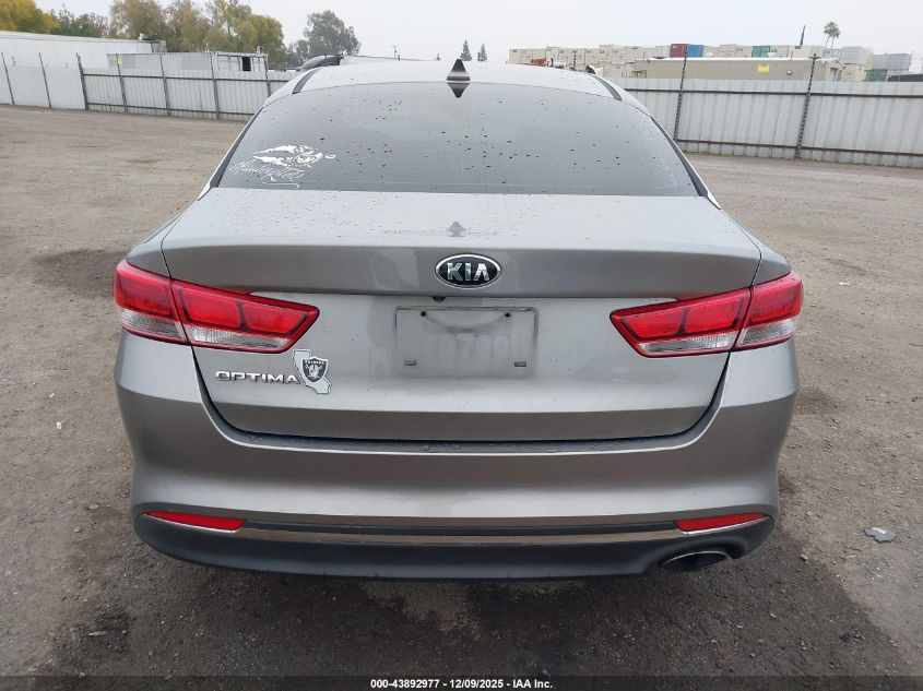 2017 Kia Optima Lx VIN: 5XXGT4L30HG128381 Lot: 43892977