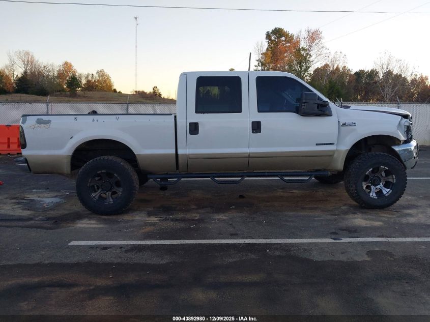 2001 Ford F-250 Lariat/Xl/Xlt VIN: 1FTNW21F71EB74140 Lot: 43892980
