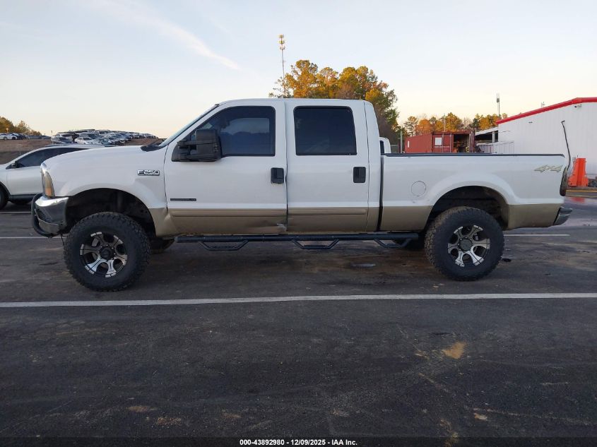 2001 Ford F-250 Lariat/Xl/Xlt VIN: 1FTNW21F71EB74140 Lot: 43892980