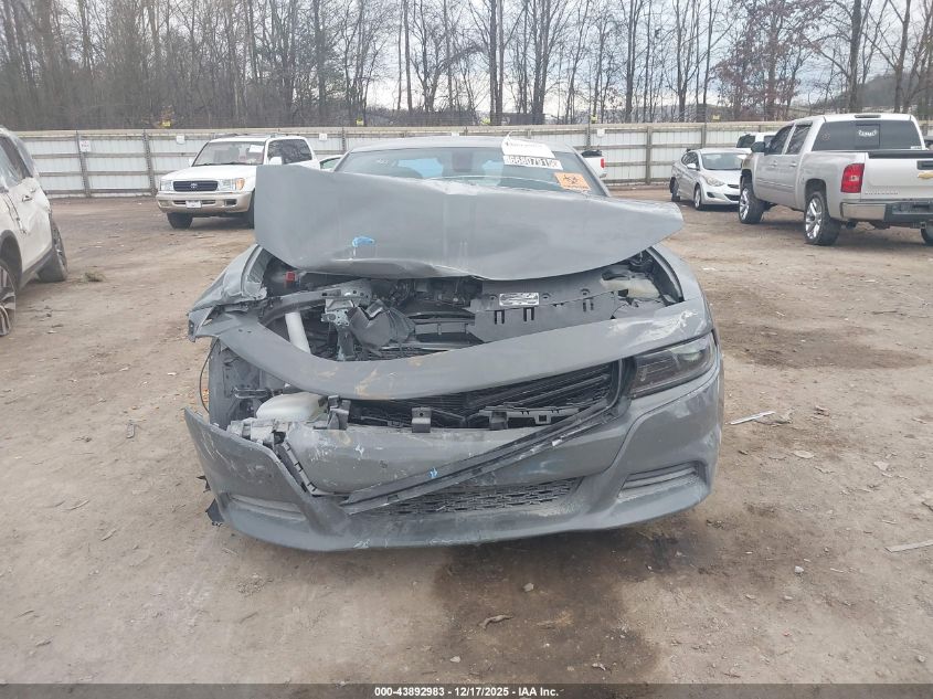 2023 Dodge Charger Sxt VIN: 2C3CDXBG2PH587848 Lot: 43892983