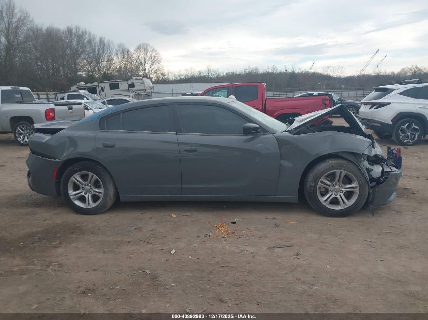2023 Dodge Charger Sxt VIN: 2C3CDXBG2PH587848 Lot: 43892983