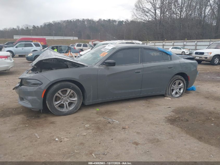 2023 Dodge Charger Sxt VIN: 2C3CDXBG2PH587848 Lot: 43892983