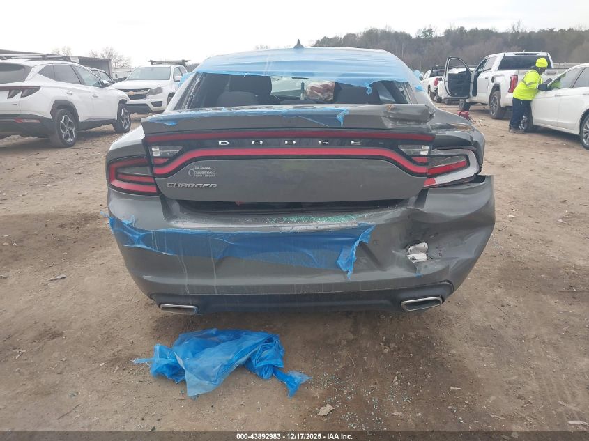 2023 Dodge Charger Sxt VIN: 2C3CDXBG2PH587848 Lot: 43892983
