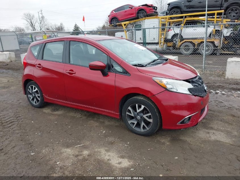 NISSAN VERSA NOTE SR
