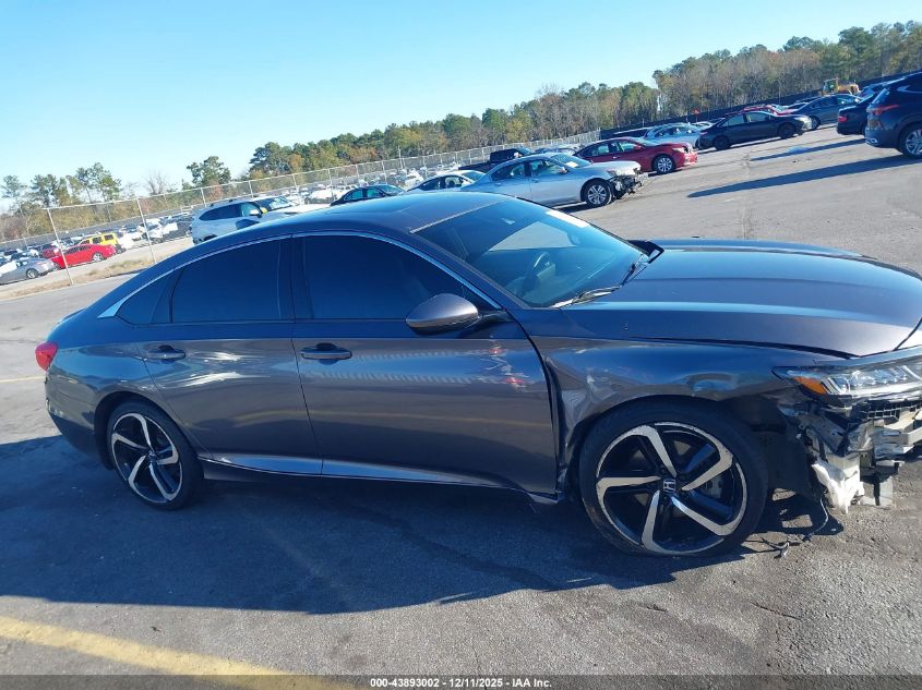 2018 Honda Accord Sport 2.0T VIN: 1HGCV2F37JA035661 Lot: 43893002