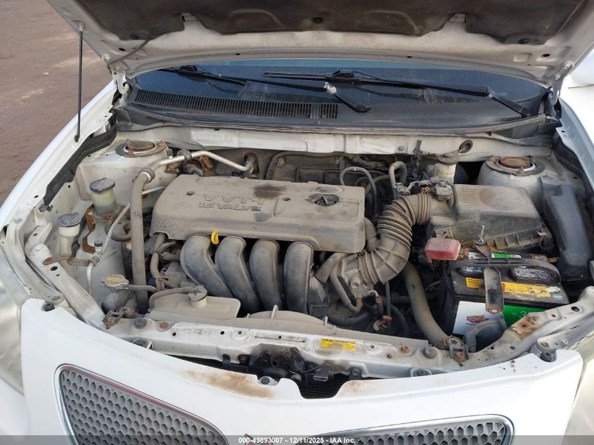 2006 Pontiac Vibe VIN: 5Y2SL65836Z452529 Lot: 43893007