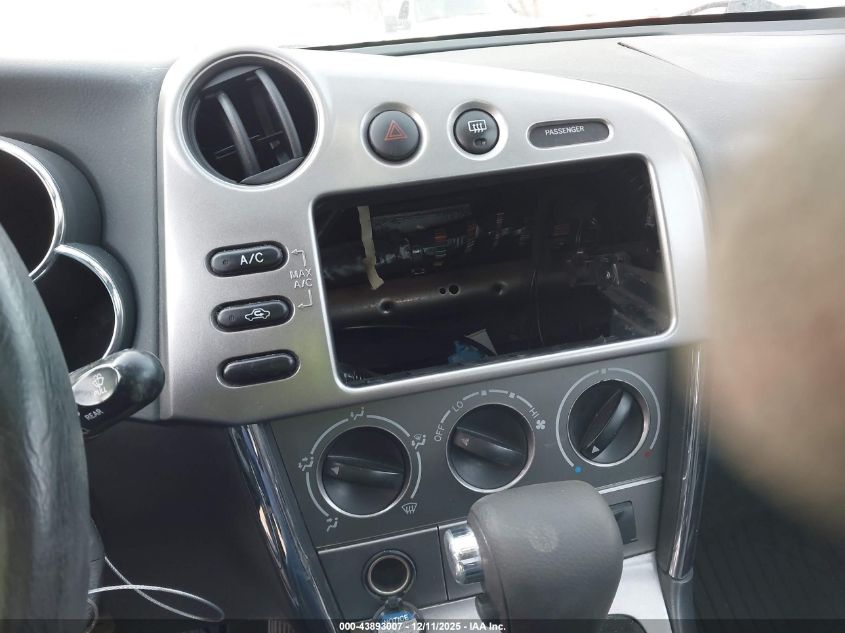 2006 Pontiac Vibe VIN: 5Y2SL65836Z452529 Lot: 43893007