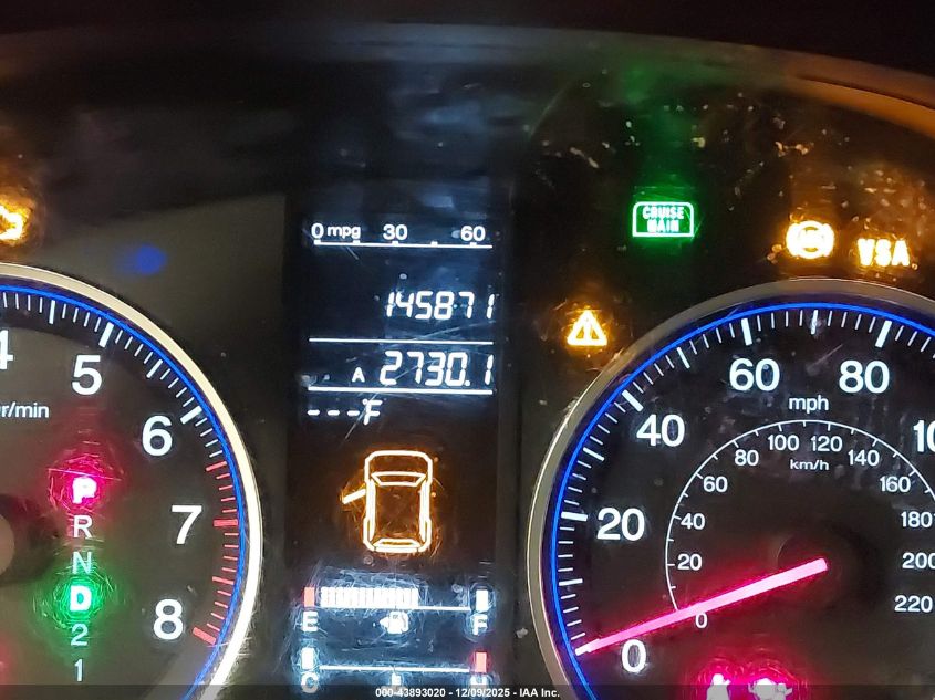 2008 Honda Cr-V Ex-L VIN: JHLRE48778C061540 Lot: 43893020