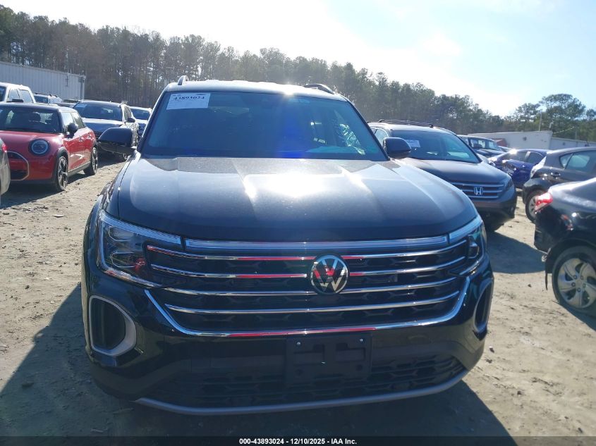 2025 Volkswagen Atlas 2.0T Se W/Technology VIN: 1V2HR2CA6SC567936 Lot: 43893024