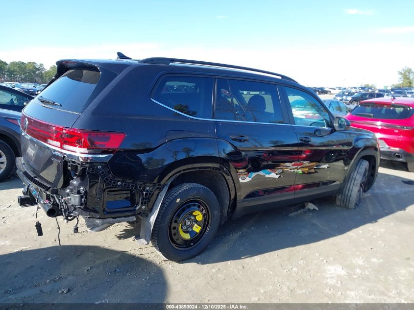 2025 Volkswagen Atlas 2.0T Se W/Technology VIN: 1V2HR2CA6SC567936 Lot: 43893024