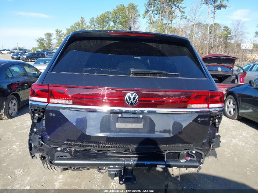 2025 Volkswagen Atlas 2.0T Se W/Technology VIN: 1V2HR2CA6SC567936 Lot: 43893024