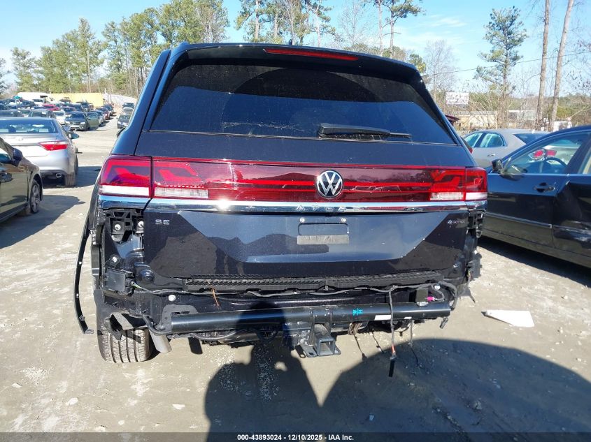 2025 Volkswagen Atlas 2.0T Se W/Technology VIN: 1V2HR2CA6SC567936 Lot: 43893024