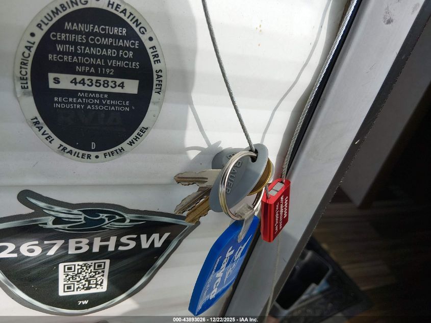 2017 Jayco Other VIN: 1UJBJ0BP3H17W0557 Lot: 43893026