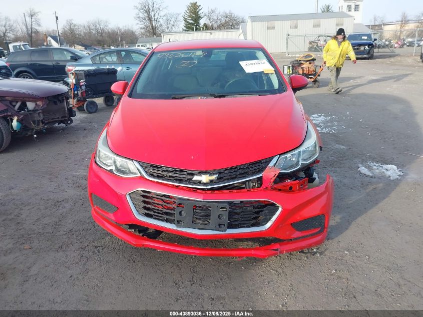 2018 Chevrolet Cruze Ls Auto VIN: 1G1BC5SM5J7134047 Lot: 43893036