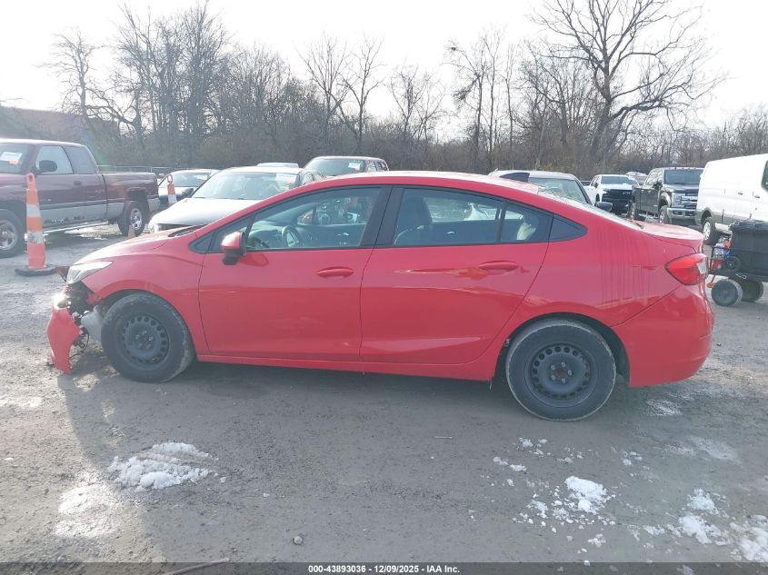 2018 Chevrolet Cruze Ls Auto VIN: 1G1BC5SM5J7134047 Lot: 43893036