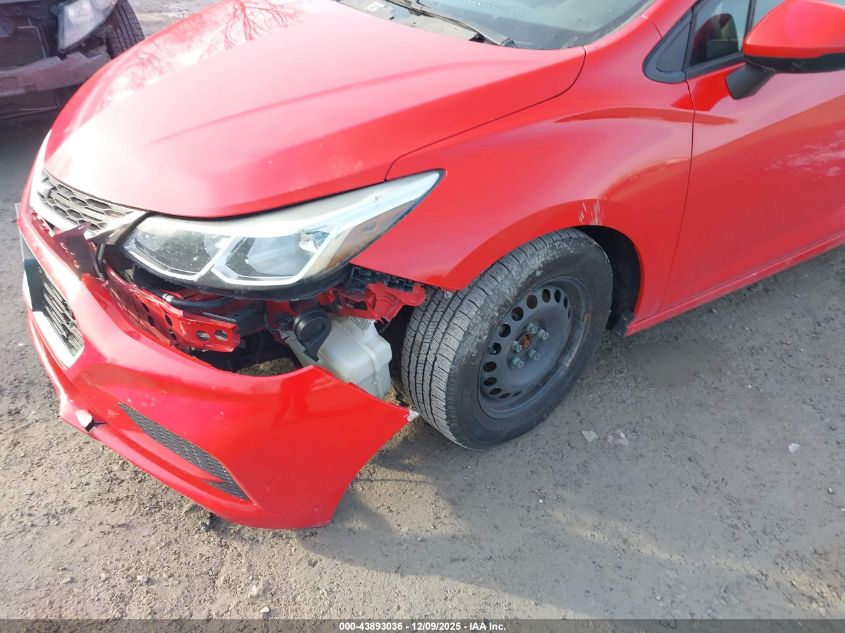 2018 Chevrolet Cruze Ls Auto VIN: 1G1BC5SM5J7134047 Lot: 43893036