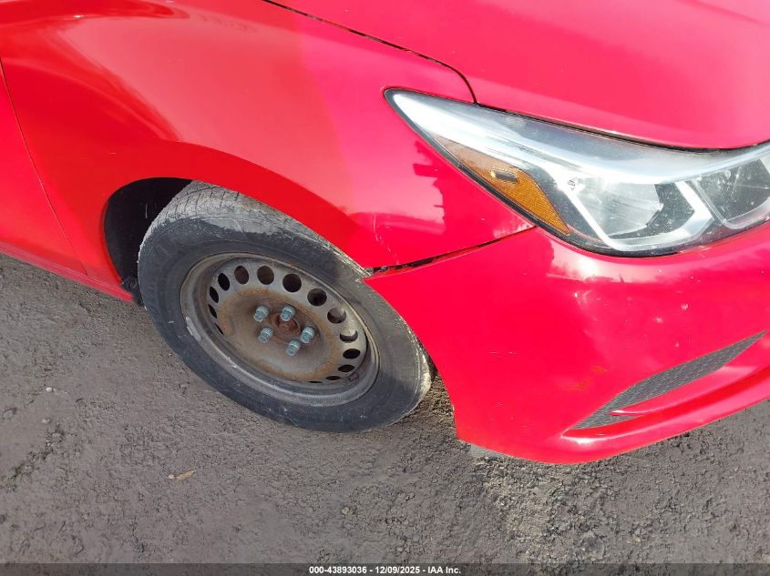 2018 Chevrolet Cruze Ls Auto VIN: 1G1BC5SM5J7134047 Lot: 43893036