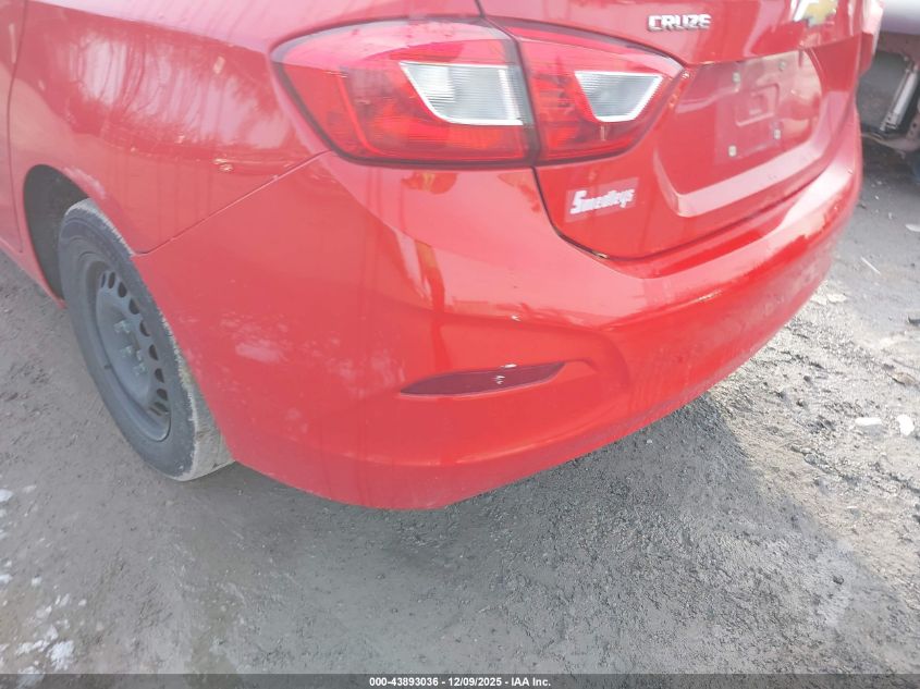 2018 Chevrolet Cruze Ls Auto VIN: 1G1BC5SM5J7134047 Lot: 43893036