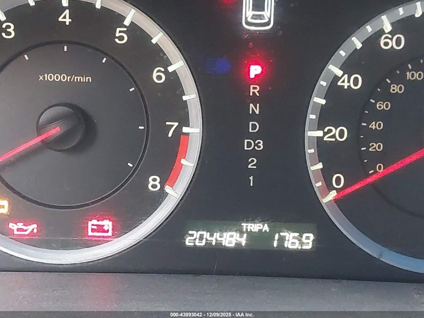 2009 Honda Accord 2.4 Ex VIN: 1HGCP26749A150274 Lot: 43893042