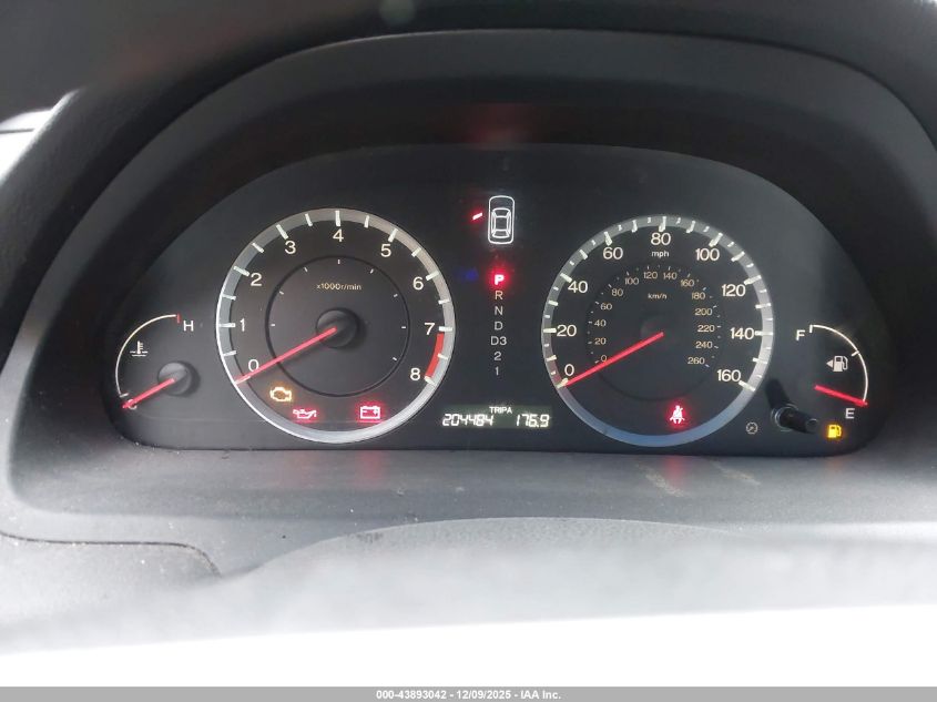 2009 Honda Accord 2.4 Ex VIN: 1HGCP26749A150274 Lot: 43893042