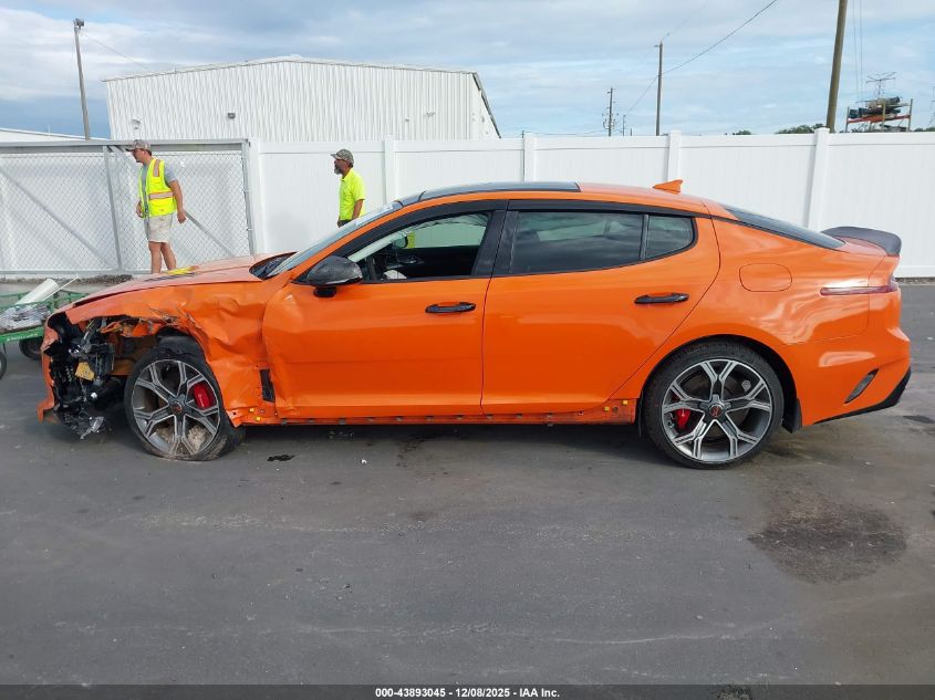 2019 Kia Stinger Gts VIN: KNAE35LC9K6069217 Lot: 43893045