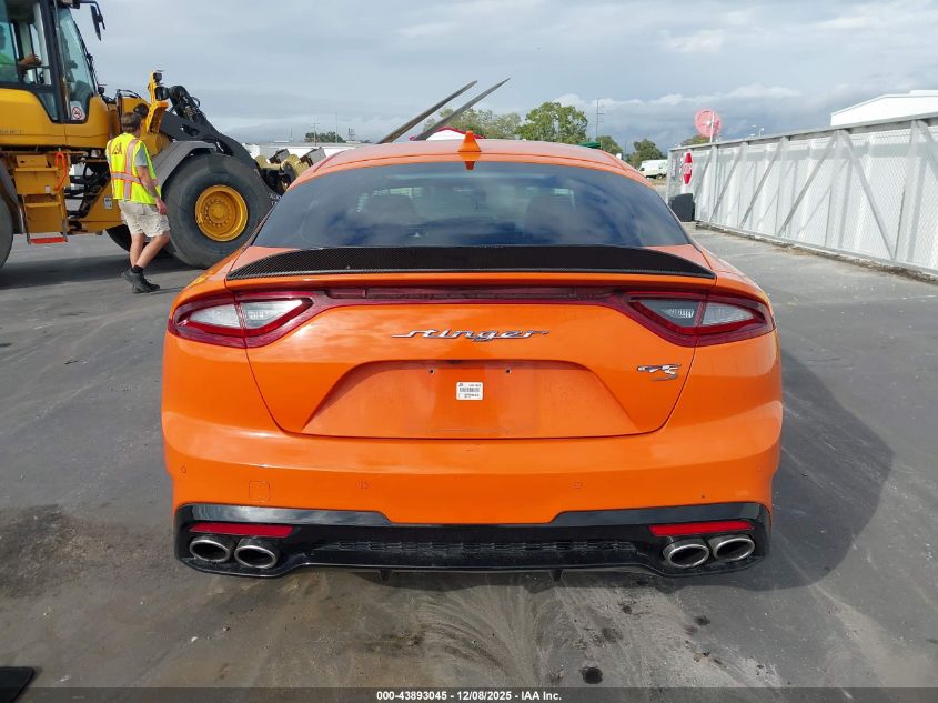 2019 Kia Stinger Gts VIN: KNAE35LC9K6069217 Lot: 43893045