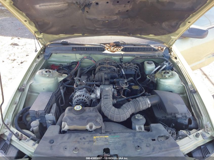 2006 Ford Mustang V6 VIN: 1ZVHT80N065238797 Lot: 43893057