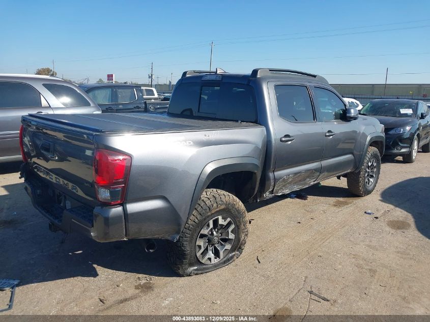 2019 Toyota Tacoma Trd Off Road VIN: 5TFAZ5CN4KX076202 Lot: 43893083
